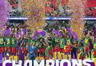 Cameroon women celebrate WAFCON title during victory parade