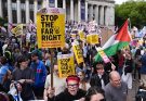 UK: Anti-immigrant and anti-racism protesters face off in Portsmouth